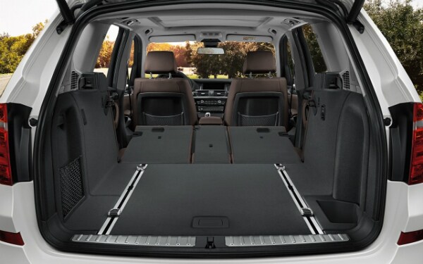 2017 BMW X3 cargo space