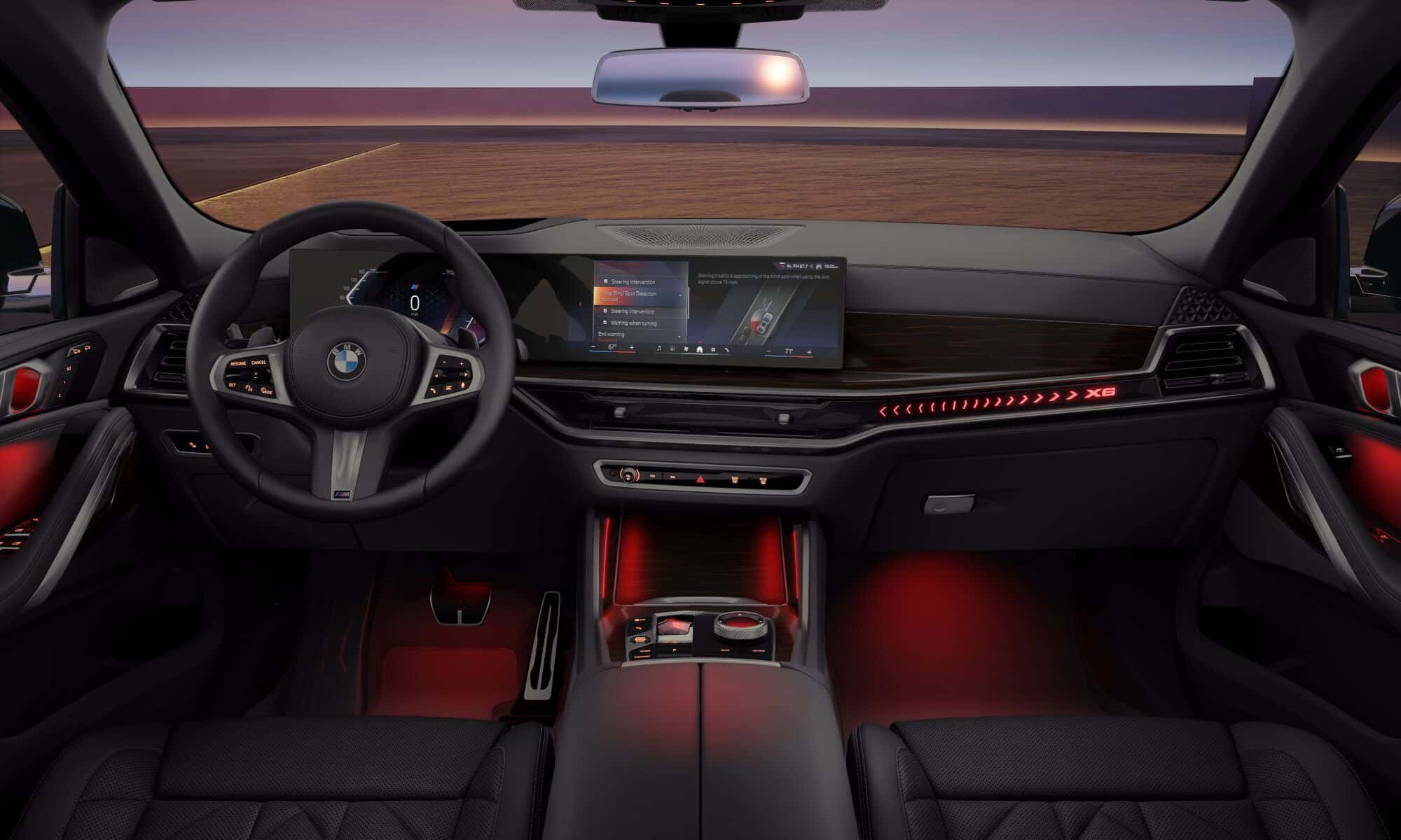 2026 BMW X6 performance view