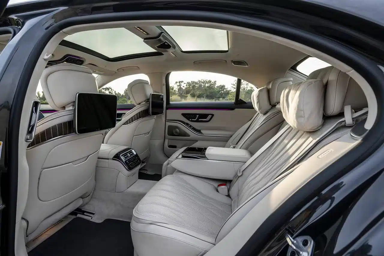 2026 Mercedes-Benz S-Class cabin and utility features