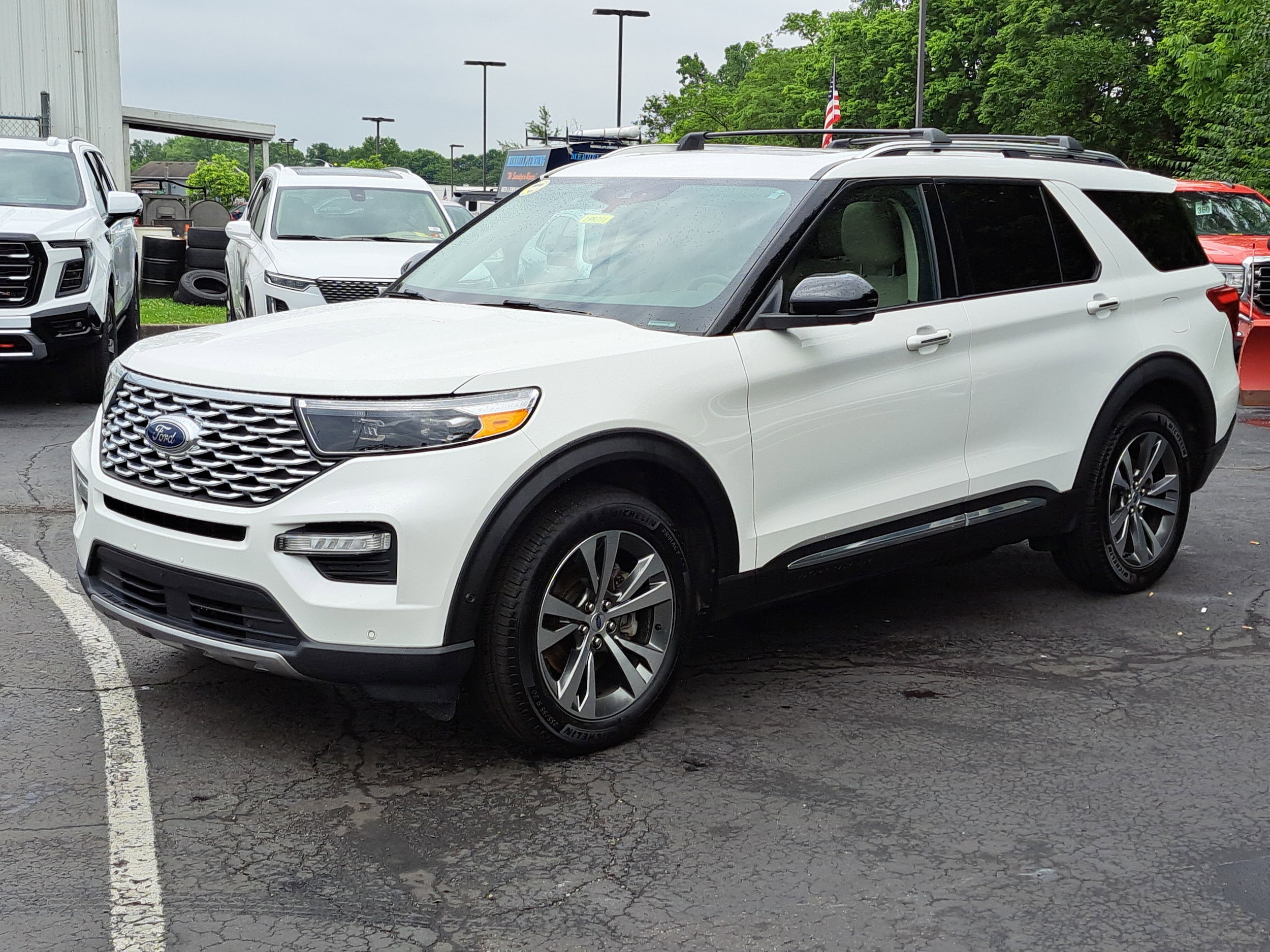 Used 2020 Ford Explorer Platinum with VIN 1FM5K8HC2LGA05401 for sale in Lebanon, OH