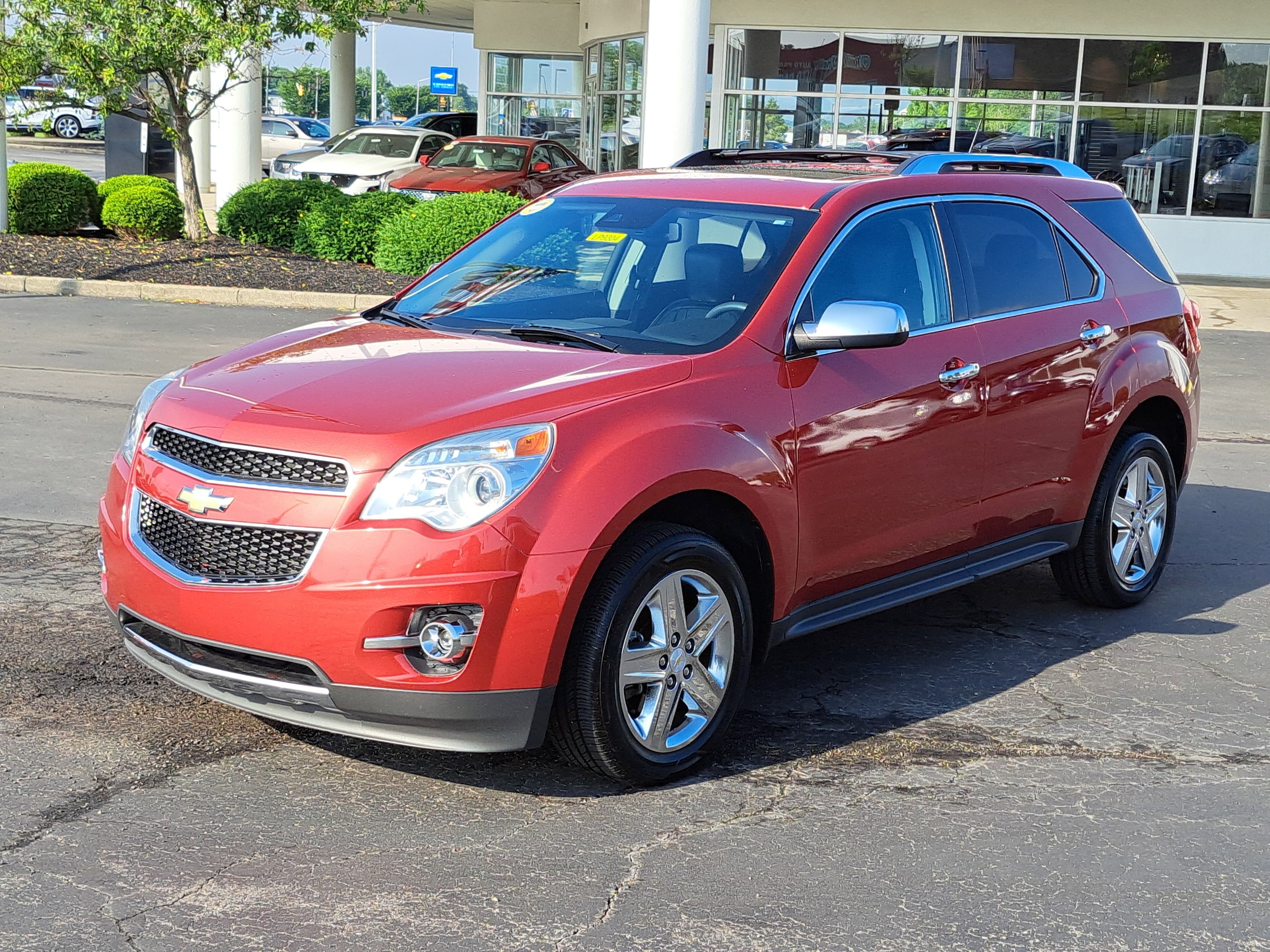 Used 2014 Chevrolet Equinox LTZ with VIN 2GNALDEK1E6191477 for sale in Lebanon, OH