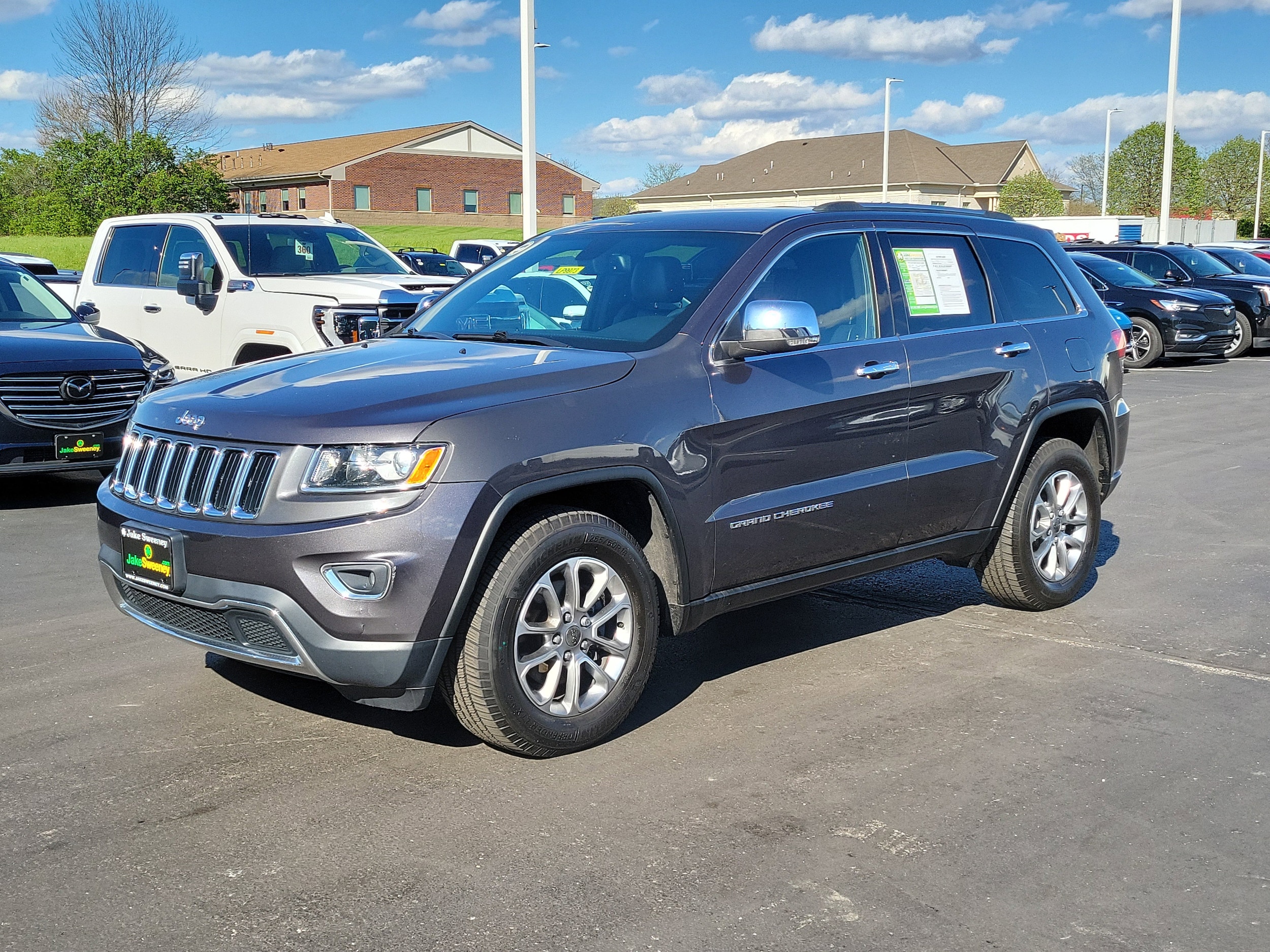 Used 2015 Jeep Grand Cherokee Limited with VIN 1C4RJFBG0FC173705 for sale in Lebanon, OH