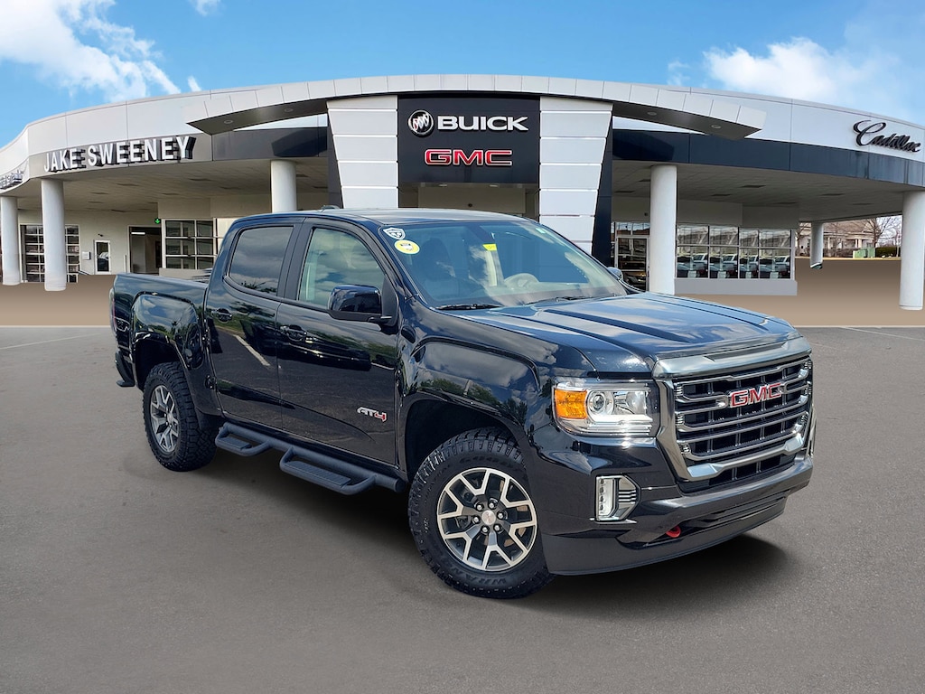 Used 2022 GMC Canyon 4WD AT4 w/Leather Truck
