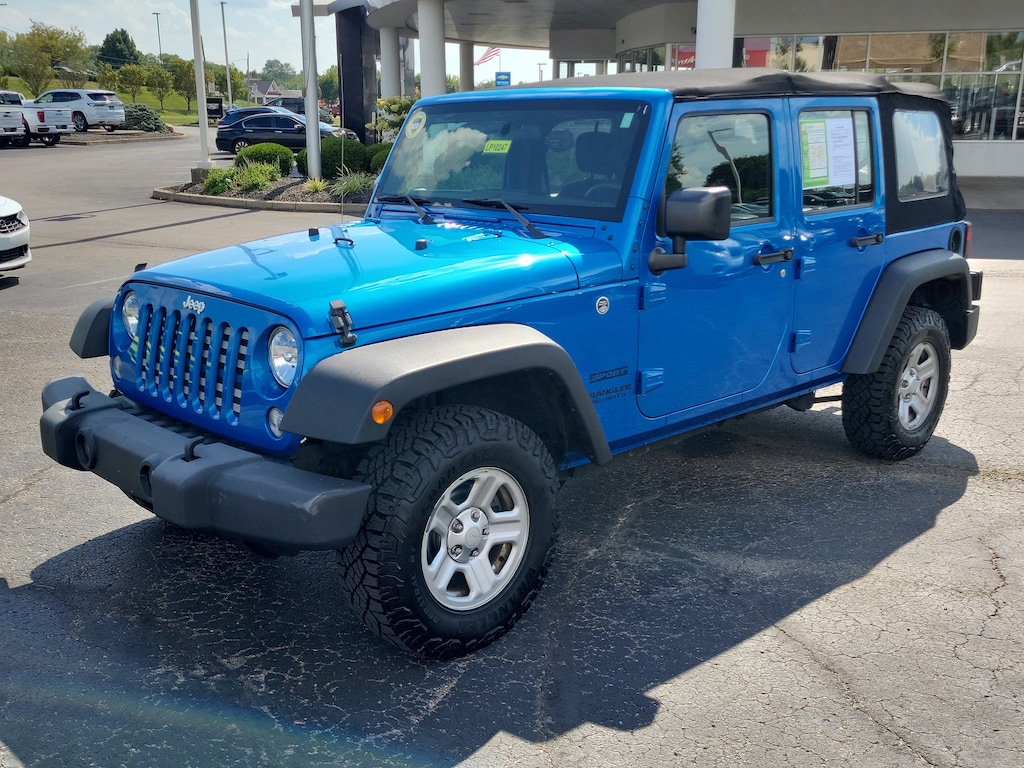 Used 2016 Jeep Wrangler Unlimited Sport SUV