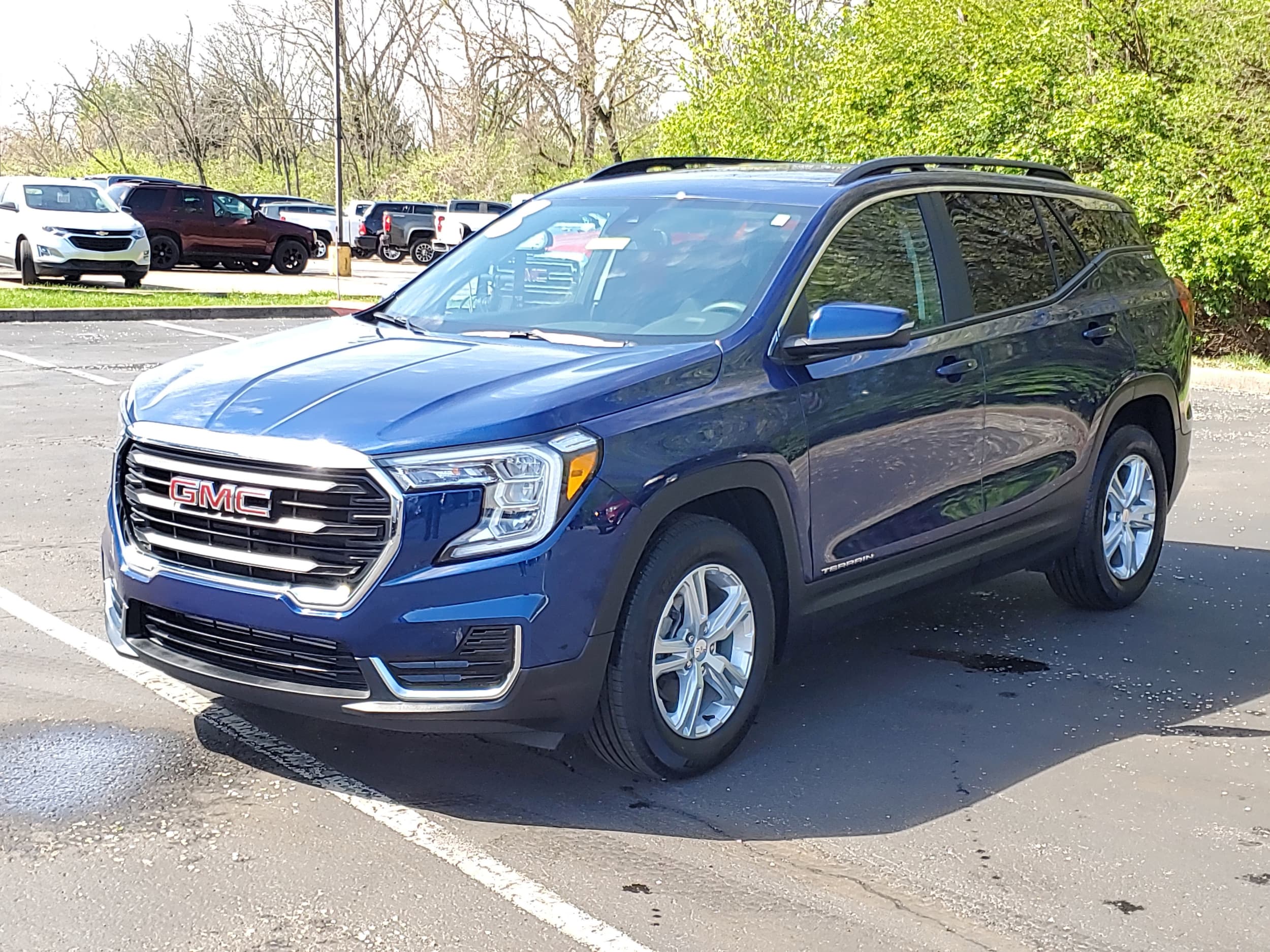 Used 2022 GMC Terrain SLE with VIN 3GKALMEV6NL112520 for sale in Lebanon, OH