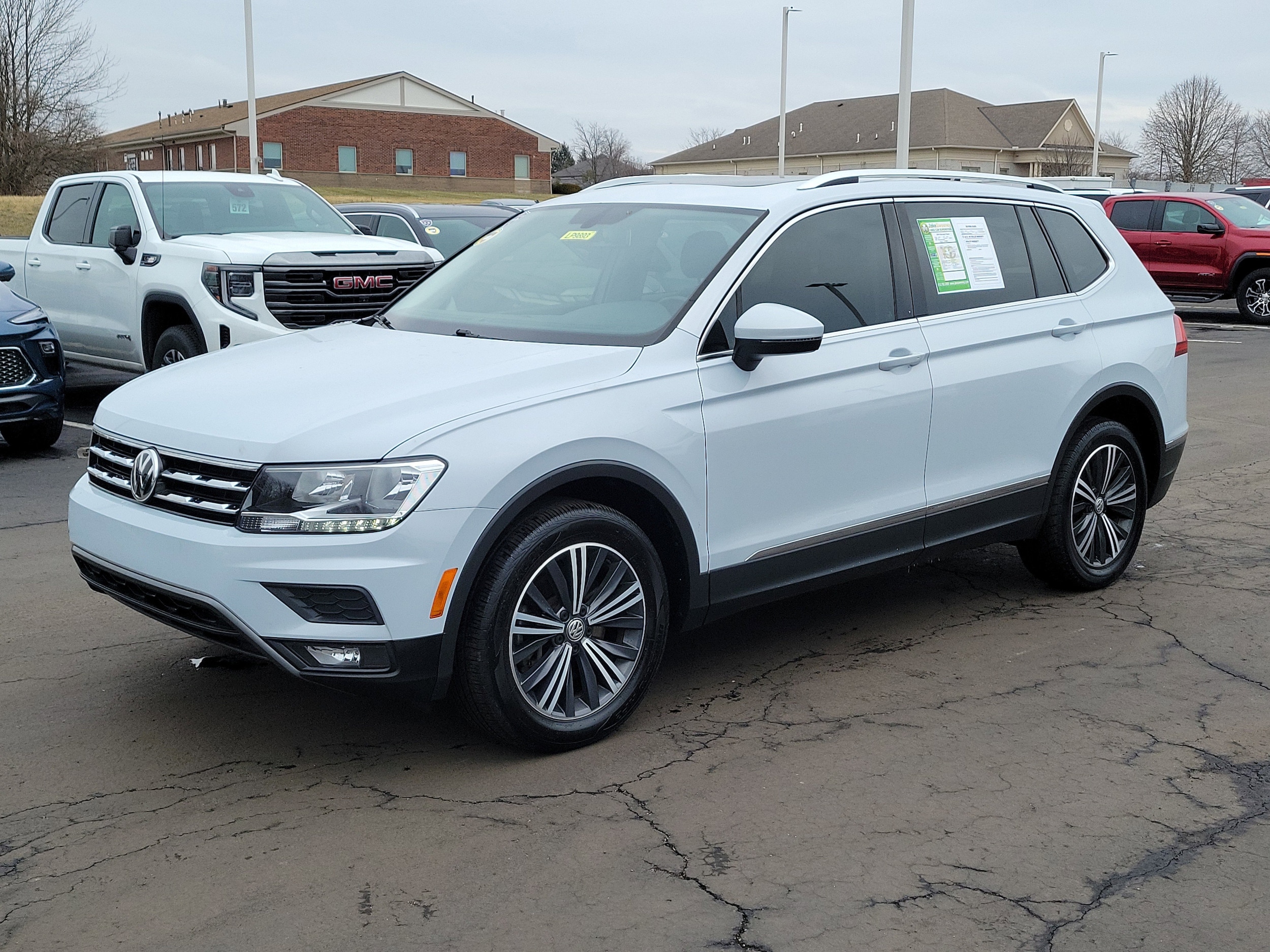 Used 2018 Volkswagen Tiguan SEL with VIN 3VV2B7AX0JM104849 for sale in Lebanon, OH