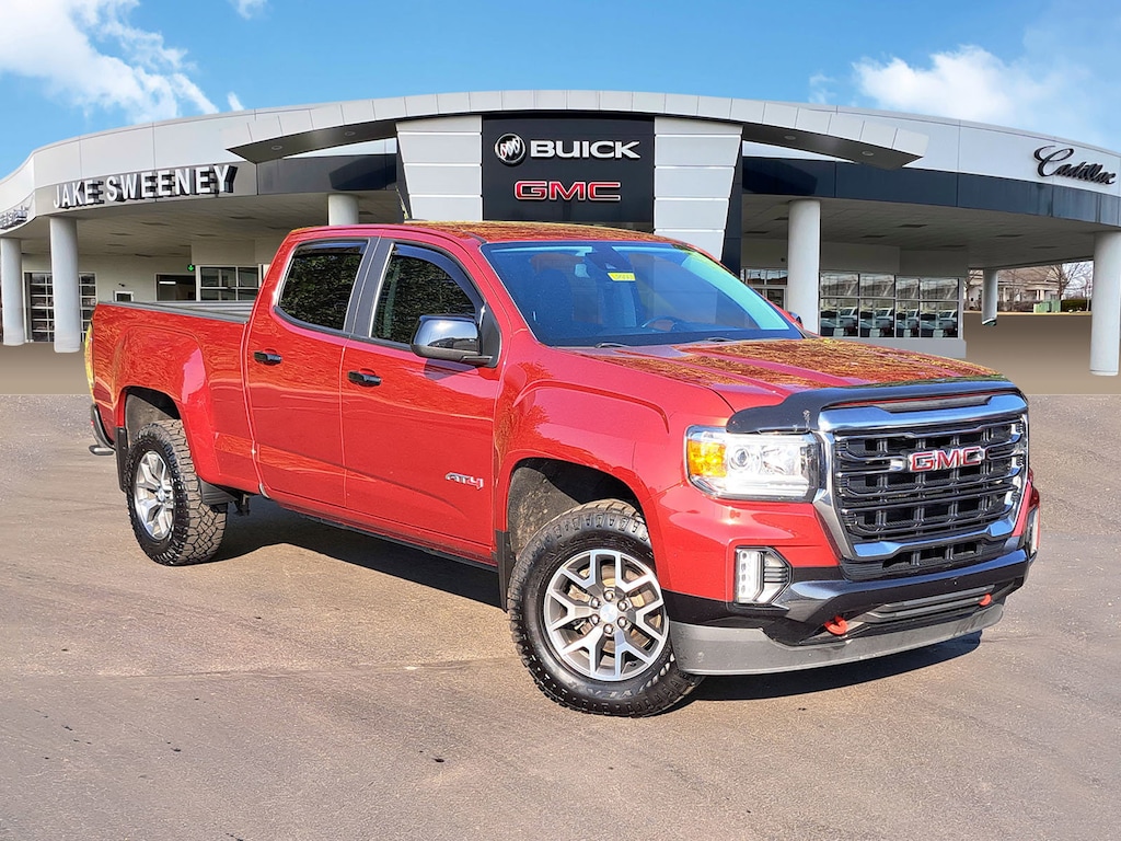 Used 2021 GMC Canyon AT4 - Leather Truck