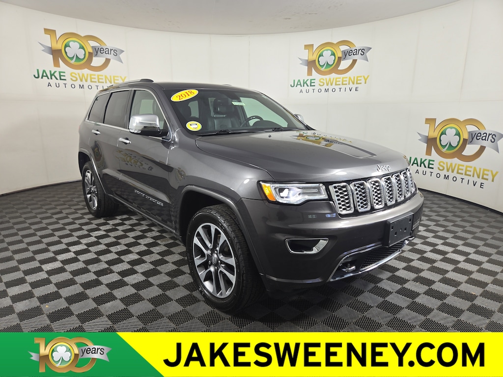 Certified 2018 Jeep Grand Cherokee Overland SUV