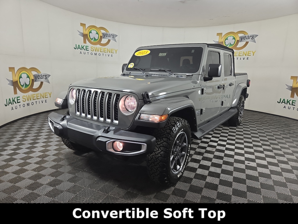 Certified 2023 Jeep Gladiator Overland Truck Crew Cab