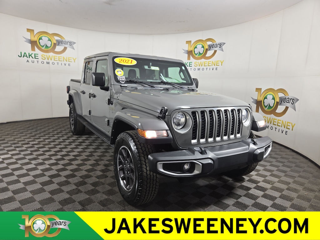 Certified 2021 Jeep Gladiator Overland Truck Crew Cab