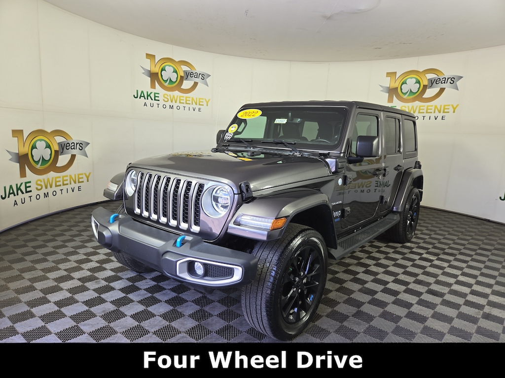 Certified 2022 Jeep Wrangler 4xe Unlimited Sahara SUV