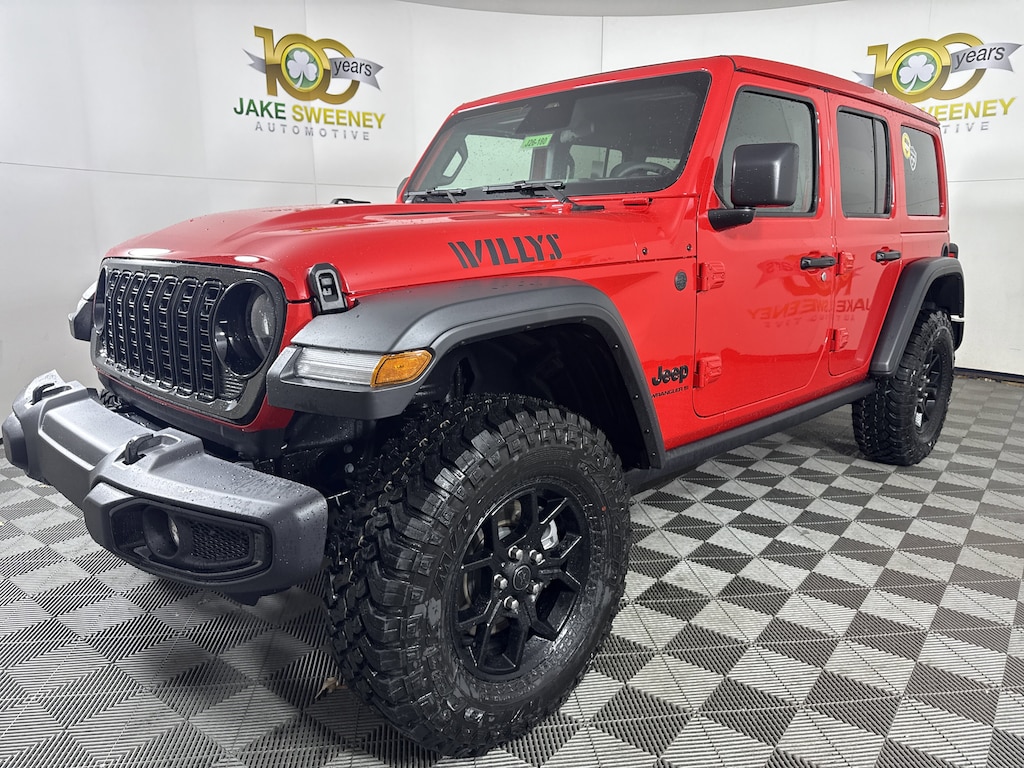 New 2026 Jeep Wrangler 4-DOOR WILLYS Sport Utility