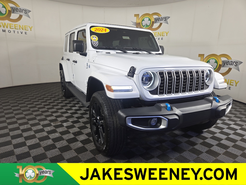 Certified 2024 Jeep Wrangler 4xe Sahara SUV