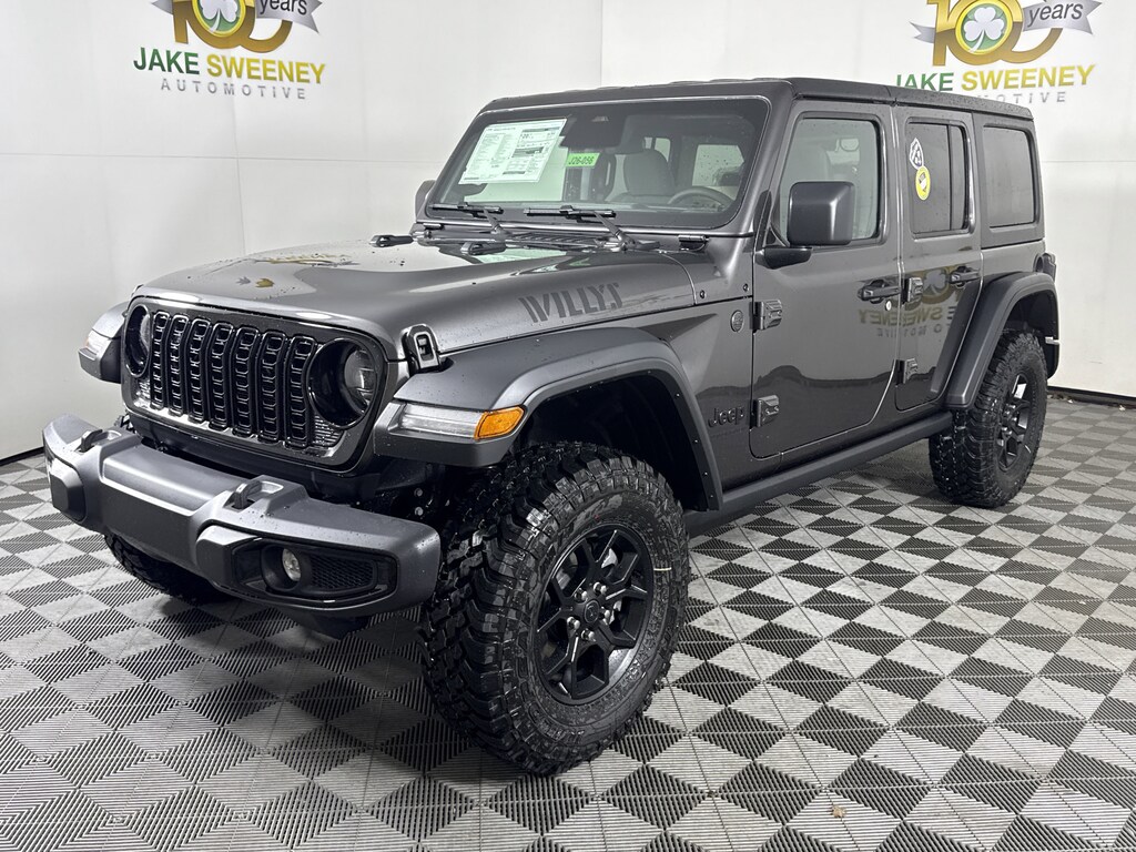 New 2026 Jeep Wrangler 4-DOOR WILLYS Sport Utility