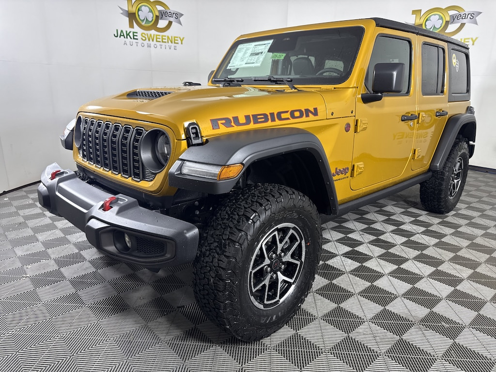 New 2026 Jeep Wrangler 4-DOOR RUBICON Sport Utility