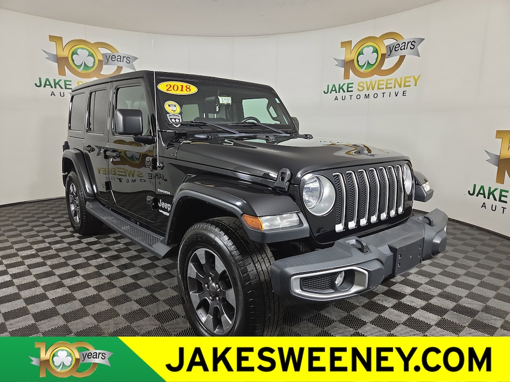 Certified 2018 Jeep Wrangler Unlimited Sahara SUV