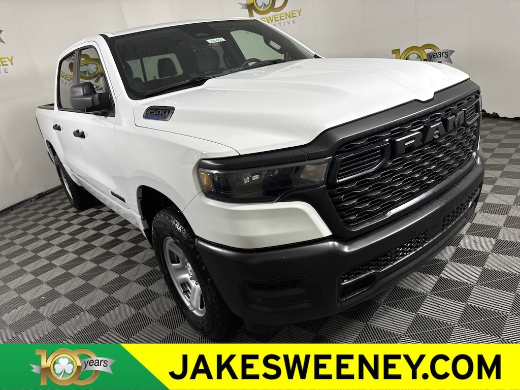 New 2025 Ram 1500 Tradesman Crew Cab 4x4 5'7 Box Pickup
