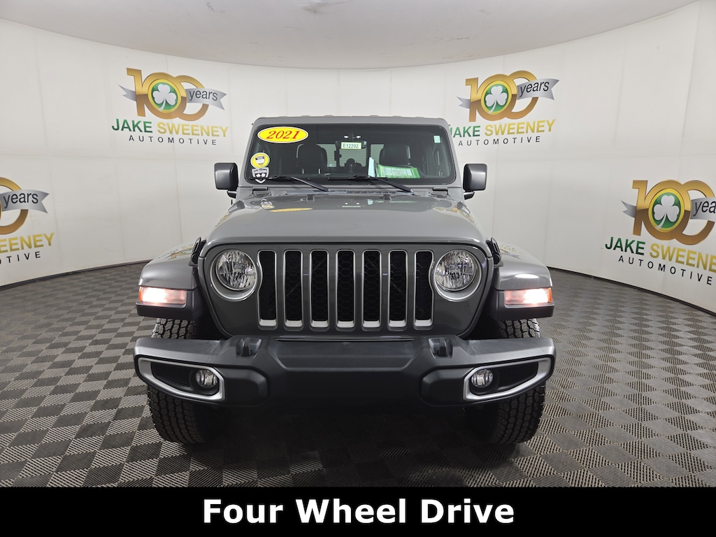 Certified 2021 Jeep Gladiator Overland Truck Crew Cab