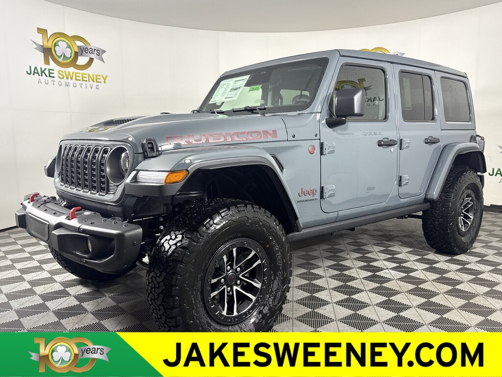 New 2026 Jeep Wrangler 4-DOOR RUBICON X Sport Utility