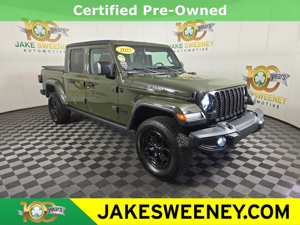 Used 2022 Jeep Gladiator Willys Truck Crew Cab