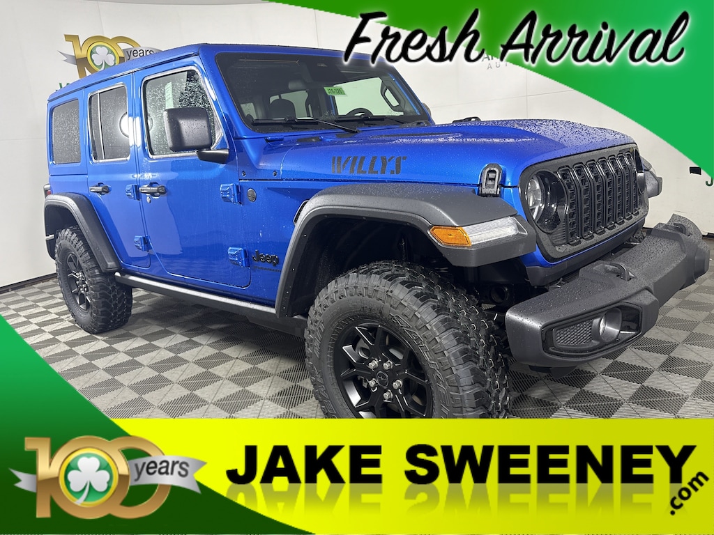 New 2026 Jeep Wrangler 4-DOOR WILLYS Sport Utility