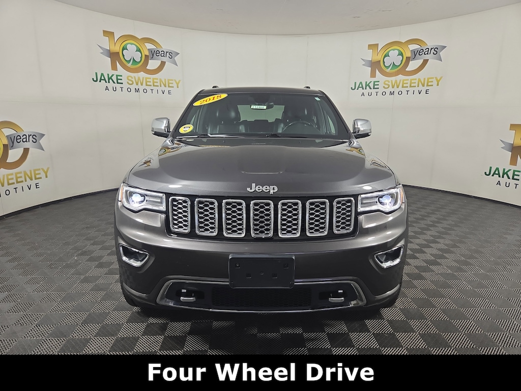 Certified 2018 Jeep Grand Cherokee Overland SUV