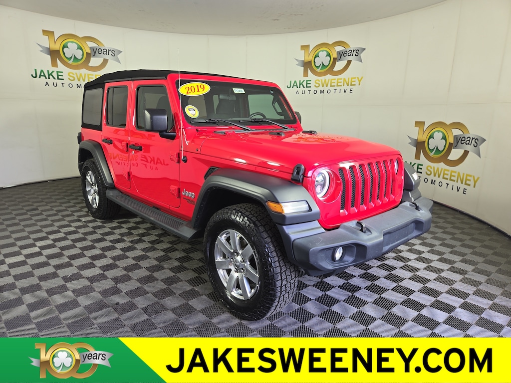 Certified 2019 Jeep Wrangler Unlimited Sport S SUV