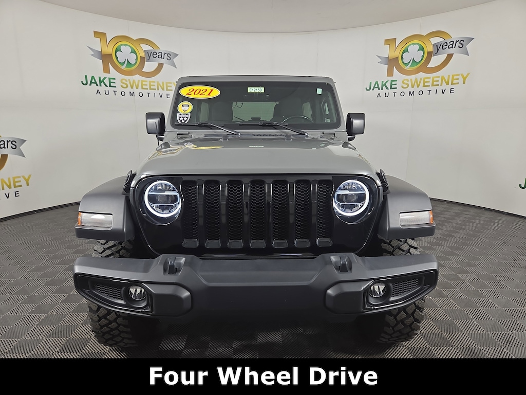 Certified 2021 Jeep Wrangler Unlimited Willys SUV
