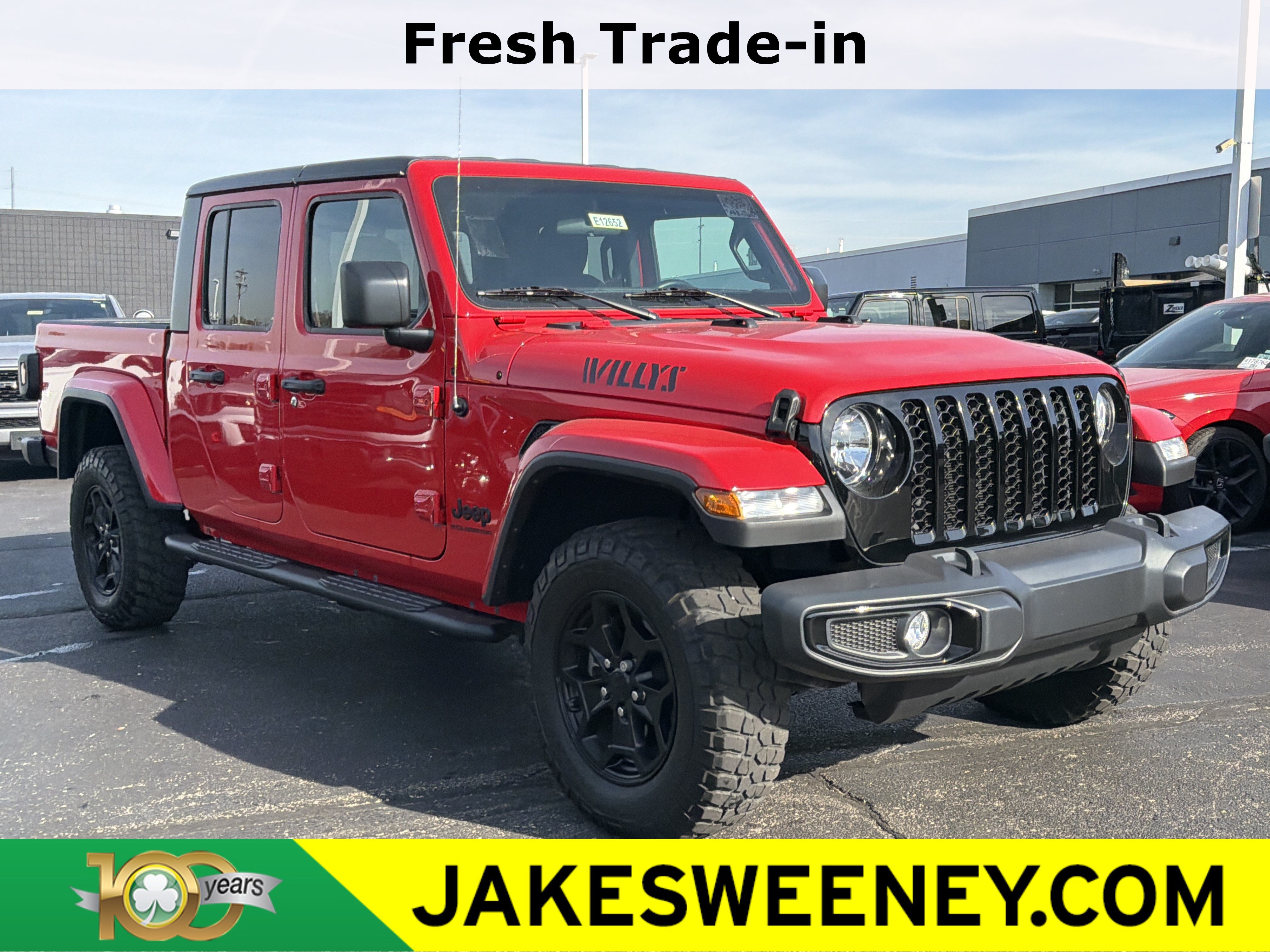 Certified 2023 Jeep Gladiator Willys Sport Truck Crew Cab