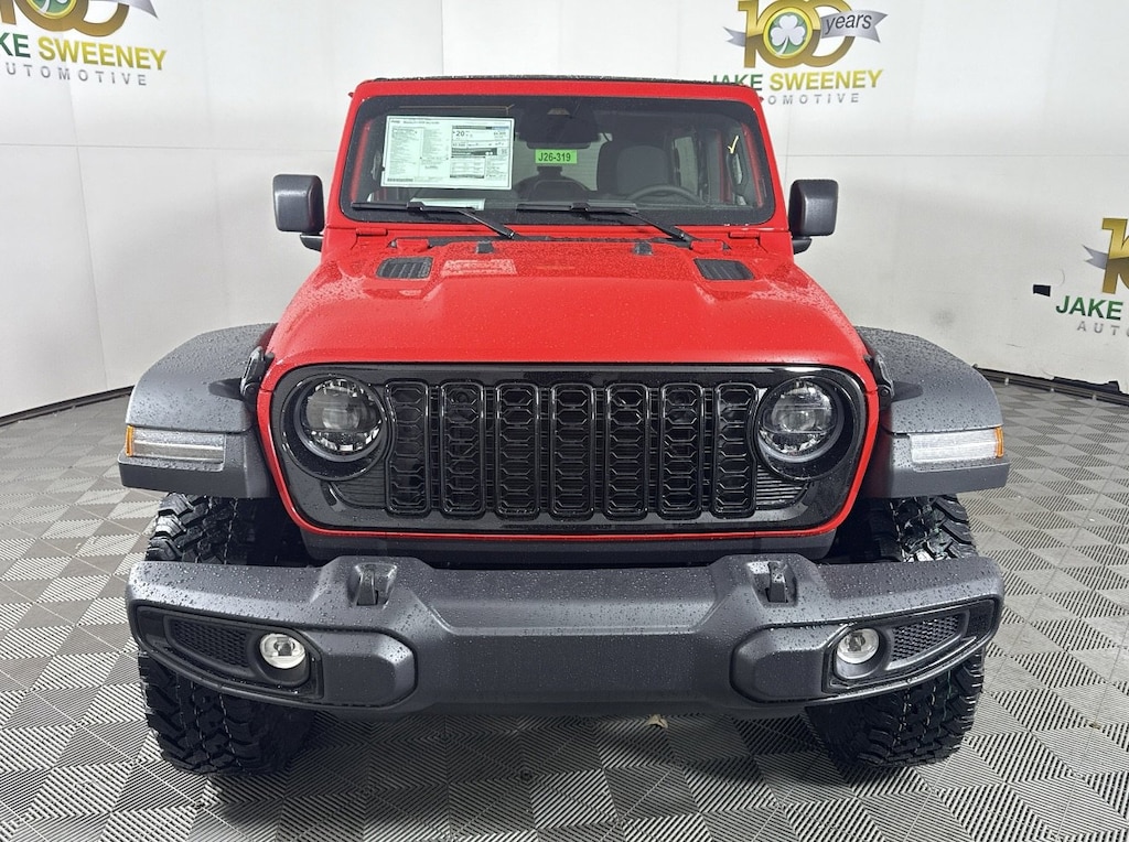 New 2026 Jeep Wrangler 4-DOOR WILLYS Sport Utility