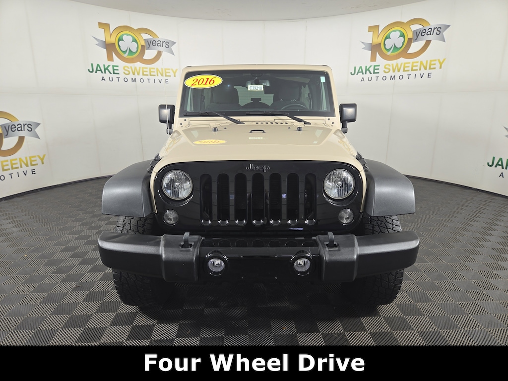 Used 2016 Jeep Wrangler Unlimited Willys Wheeler 4WD SUV