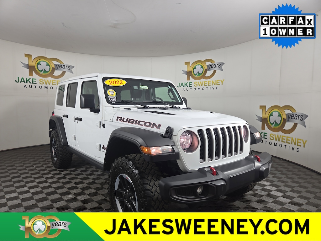 Certified 2022 Jeep Wrangler Unlimited Rubicon SUV