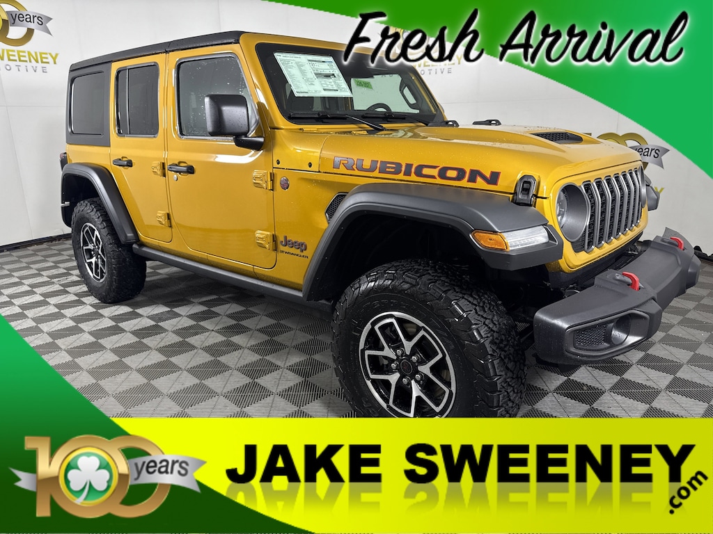 New 2026 Jeep Wrangler 4-DOOR RUBICON Sport Utility