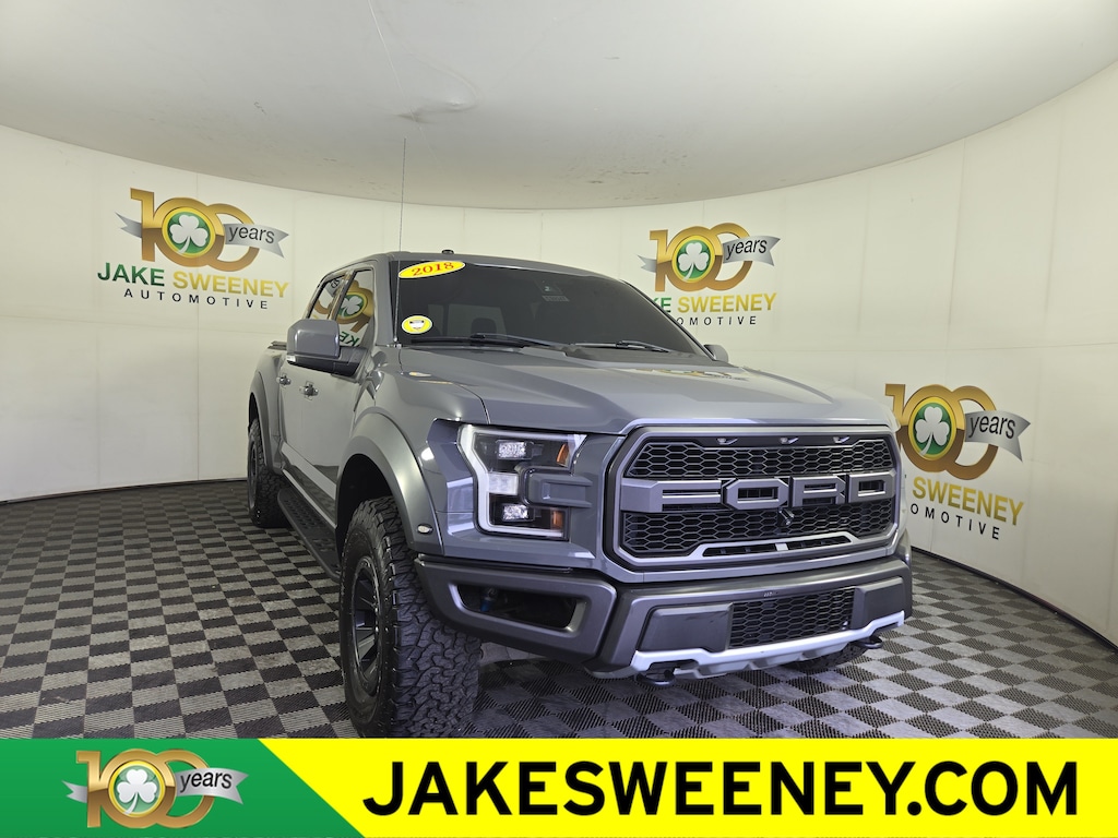 Used 2018 Ford F-150 Raptor Truck SuperCrew Cab