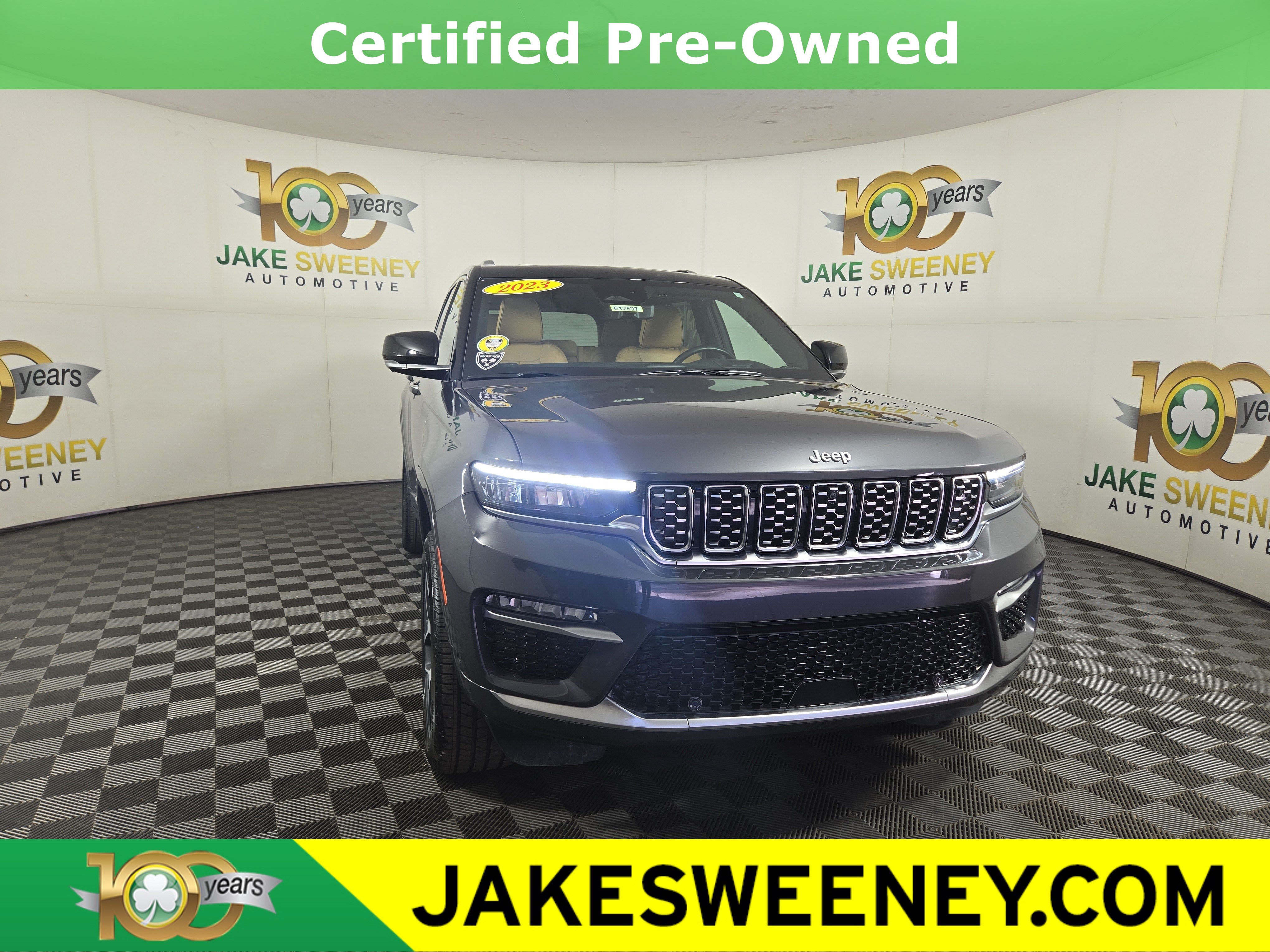Certified 2023 Jeep Grand Cherokee 4xe Summit Reserve SUV