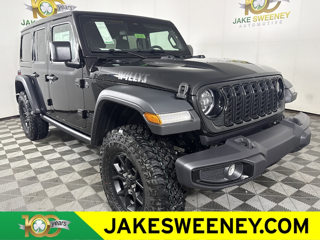 New 2026 Jeep Wrangler 4-DOOR WILLYS Sport Utility