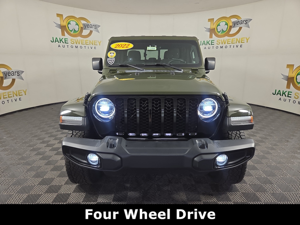 Used 2022 Jeep Gladiator Willys Truck Crew Cab