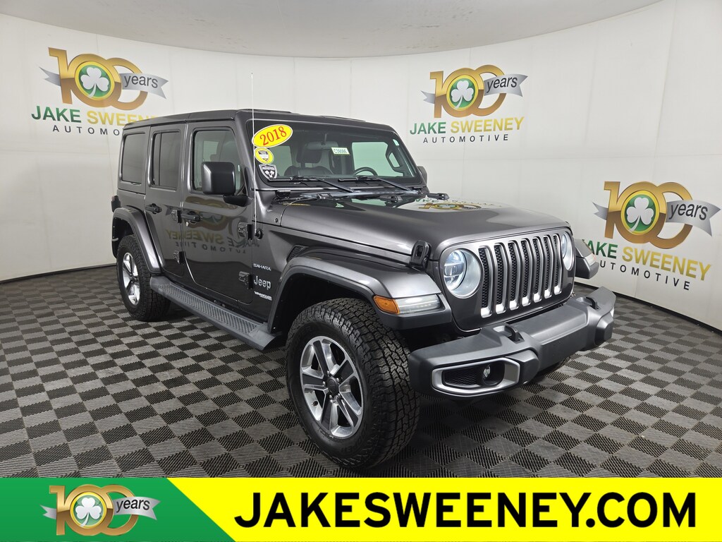 Used 2018 Jeep Wrangler Unlimited Sahara SUV