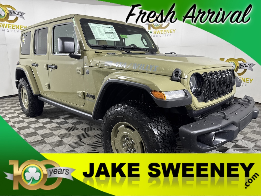 New 2026 Jeep Wrangler 4-DOOR WILLYS '41 Sport Utility