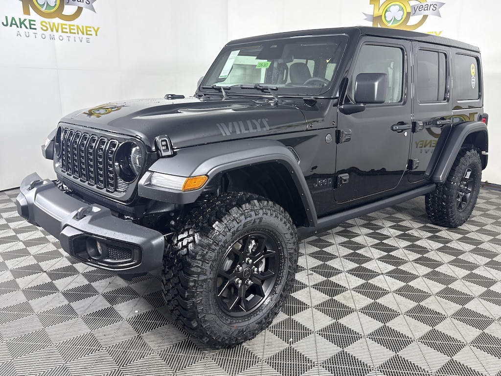 New 2026 Jeep Wrangler 4-DOOR WILLYS Sport Utility