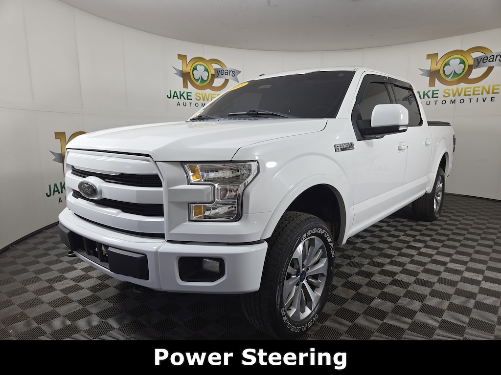 Used 2015 Ford F-150 Lariat Truck SuperCrew Cab