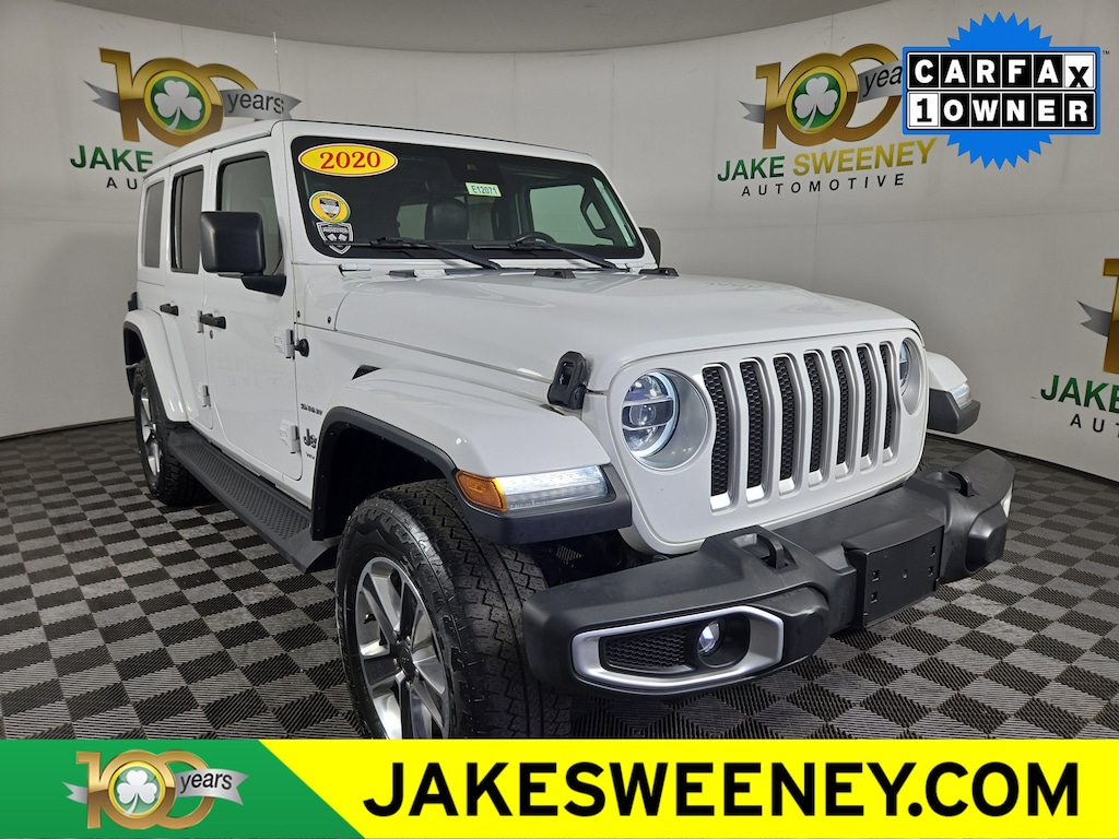 Certified 2020 Jeep Wrangler Unlimited Sahara SUV