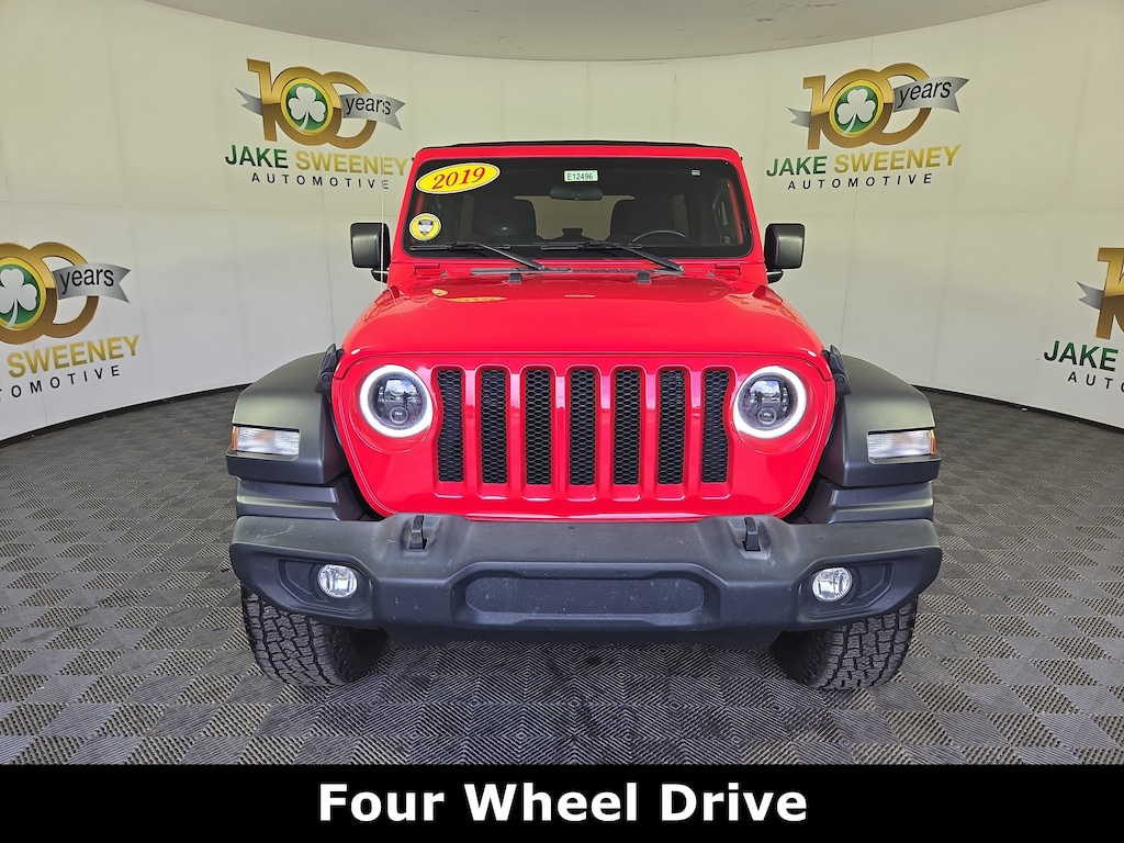 Certified 2019 Jeep Wrangler Unlimited Sport S SUV