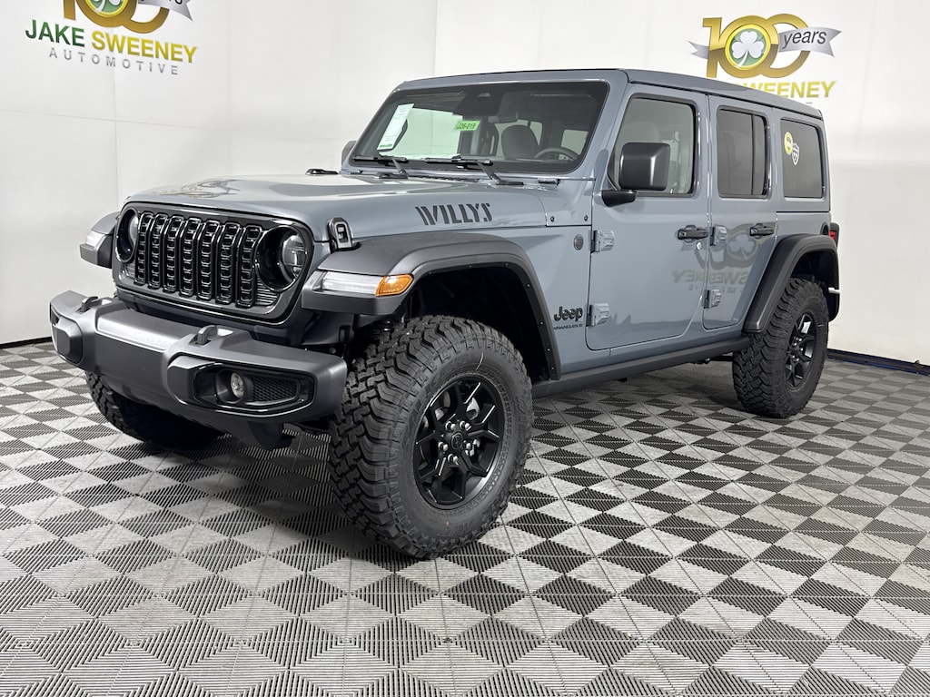 New 2026 Jeep Wrangler 4-DOOR WILLYS Sport Utility