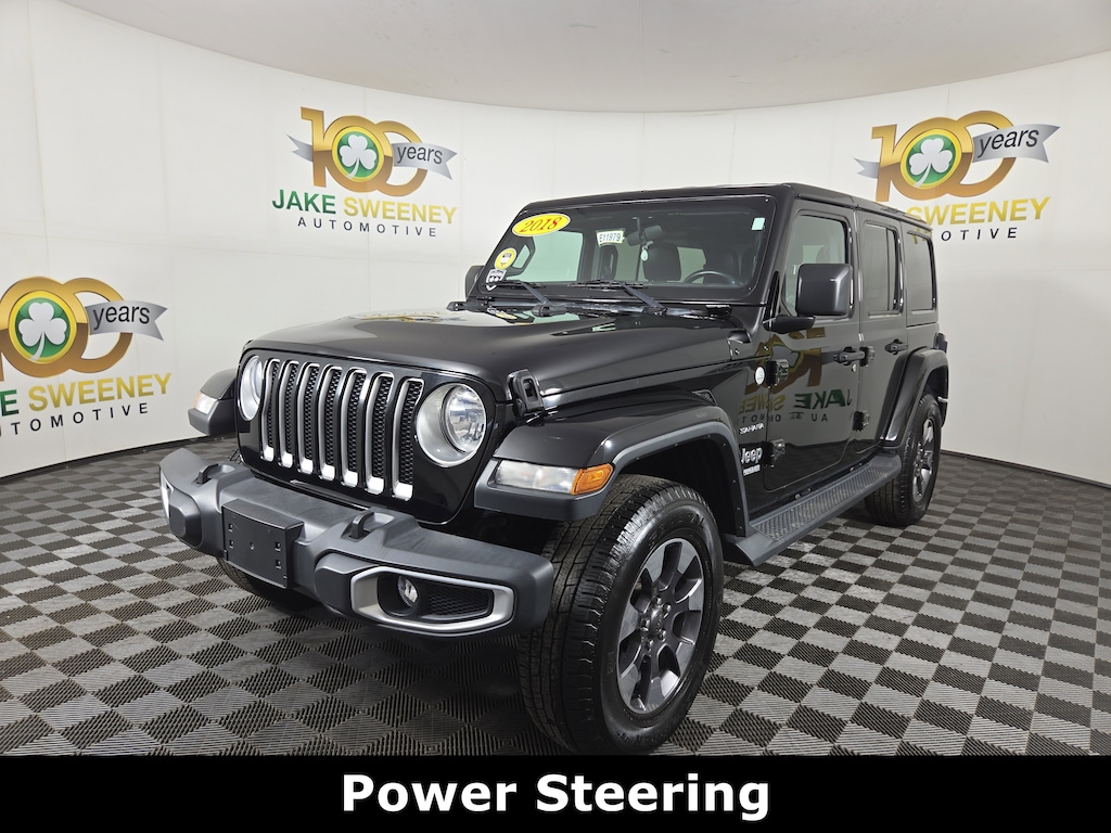 Certified 2018 Jeep Wrangler Unlimited Sahara SUV