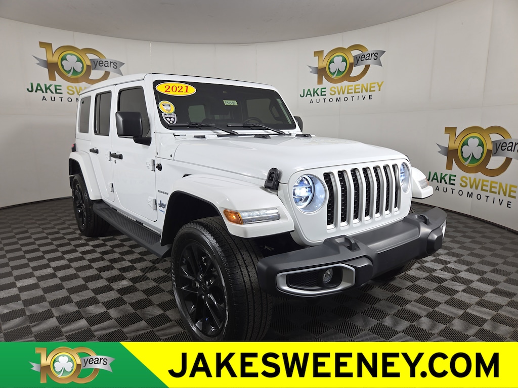 Certified 2021 Jeep Wrangler 4xe Unlimited Sahara SUV