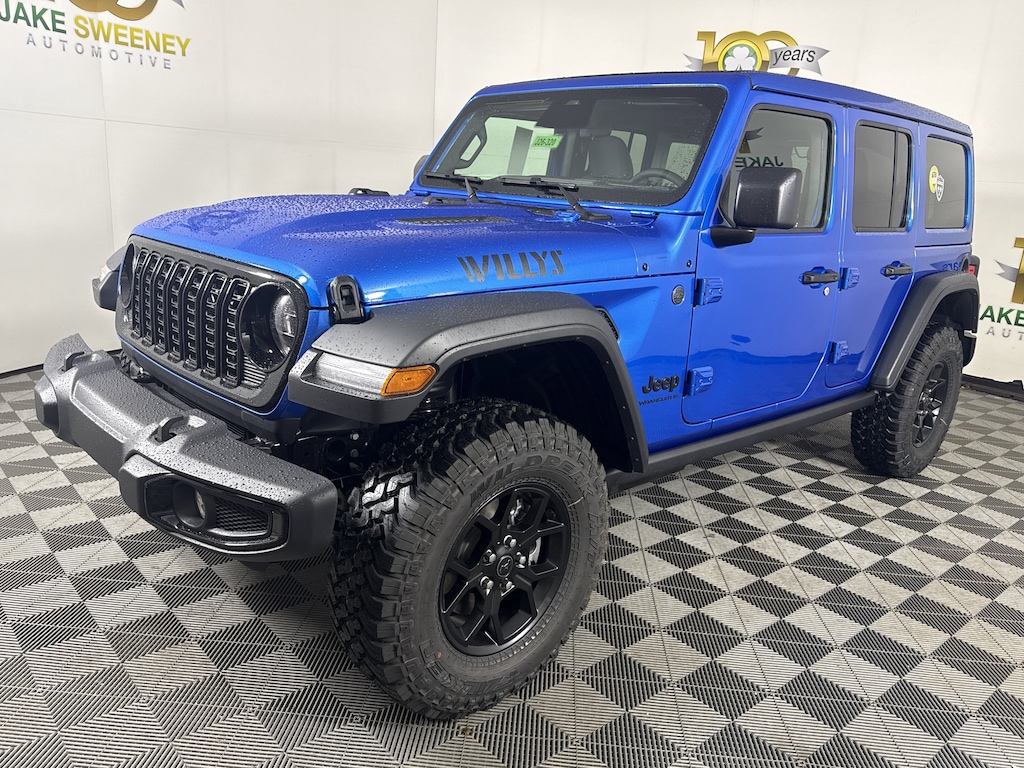 New 2026 Jeep Wrangler 4-DOOR WILLYS Sport Utility