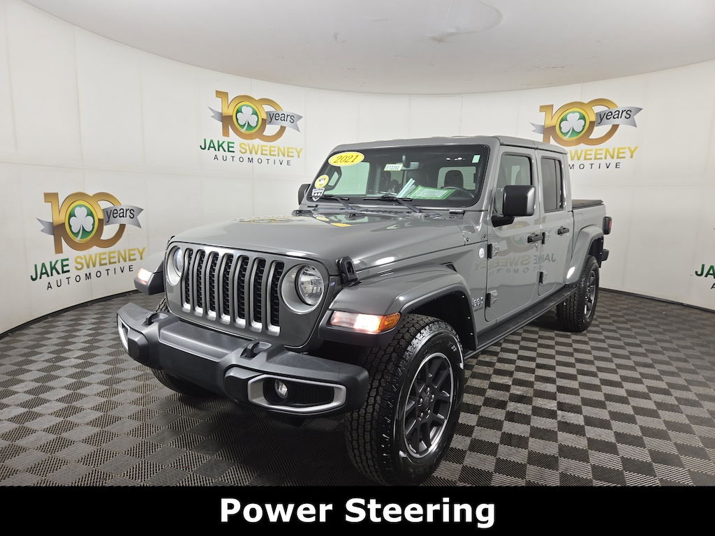 Certified 2021 Jeep Gladiator Overland Truck Crew Cab