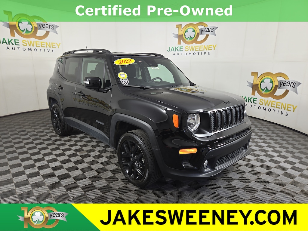 Certified 2022 Jeep Renegade Altitude SUV