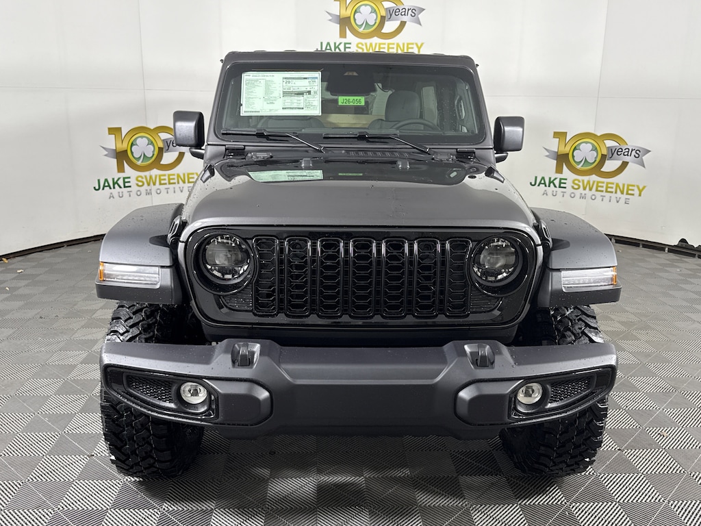 New 2026 Jeep Wrangler 4-DOOR WILLYS Sport Utility